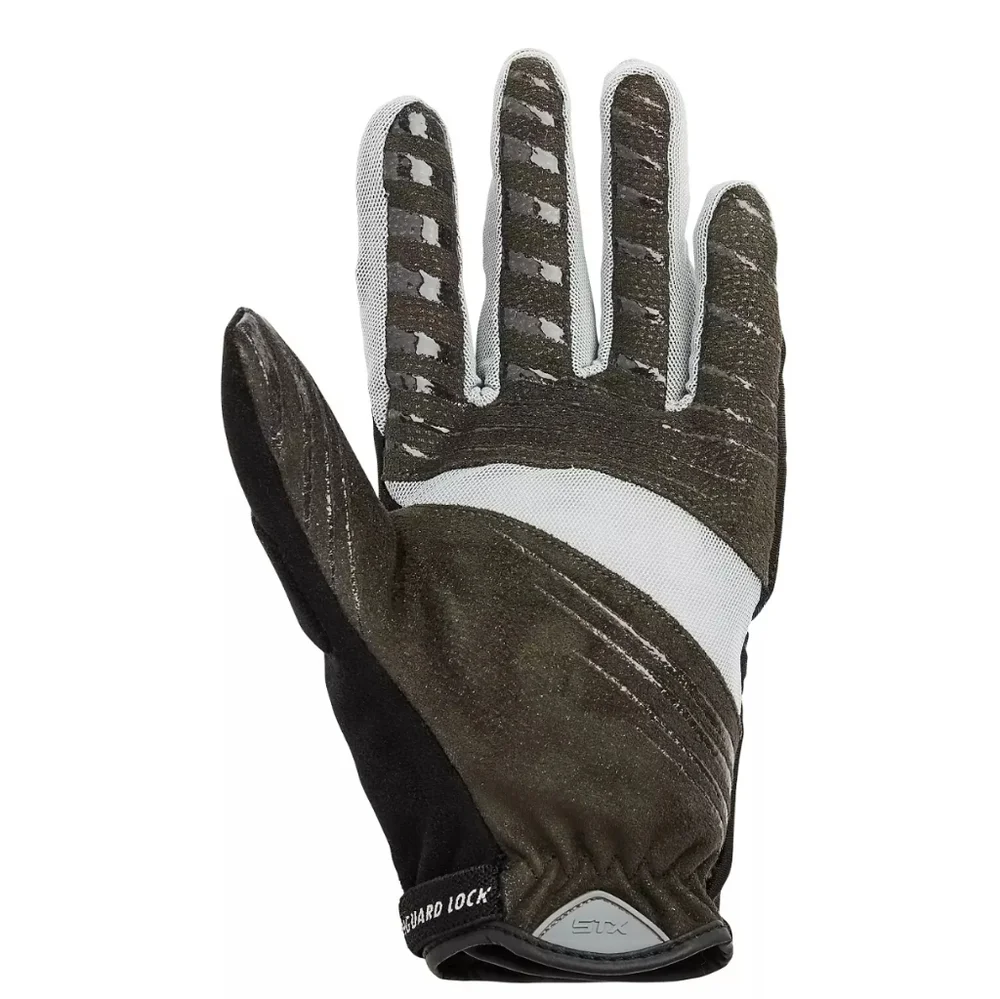 STX LaCrosse Strike Grip Gloves, Black/Grey, Wm Large, NEAR NEW